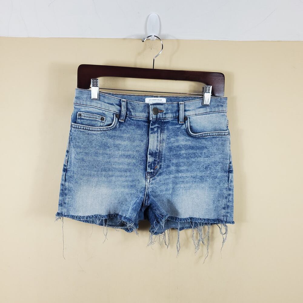 & Other Stores High-Waisted Cut-off Denim Shorts Size 27
